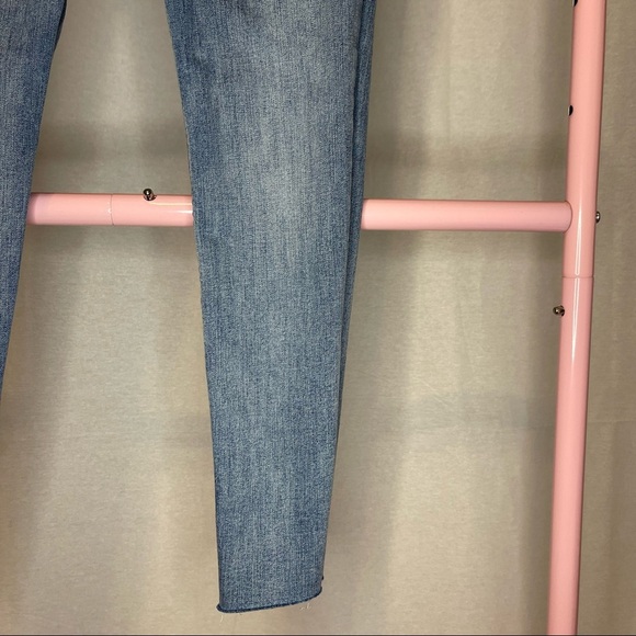 Free People Button Fly Skinny Jeans size 30 - Picture 3 of 5